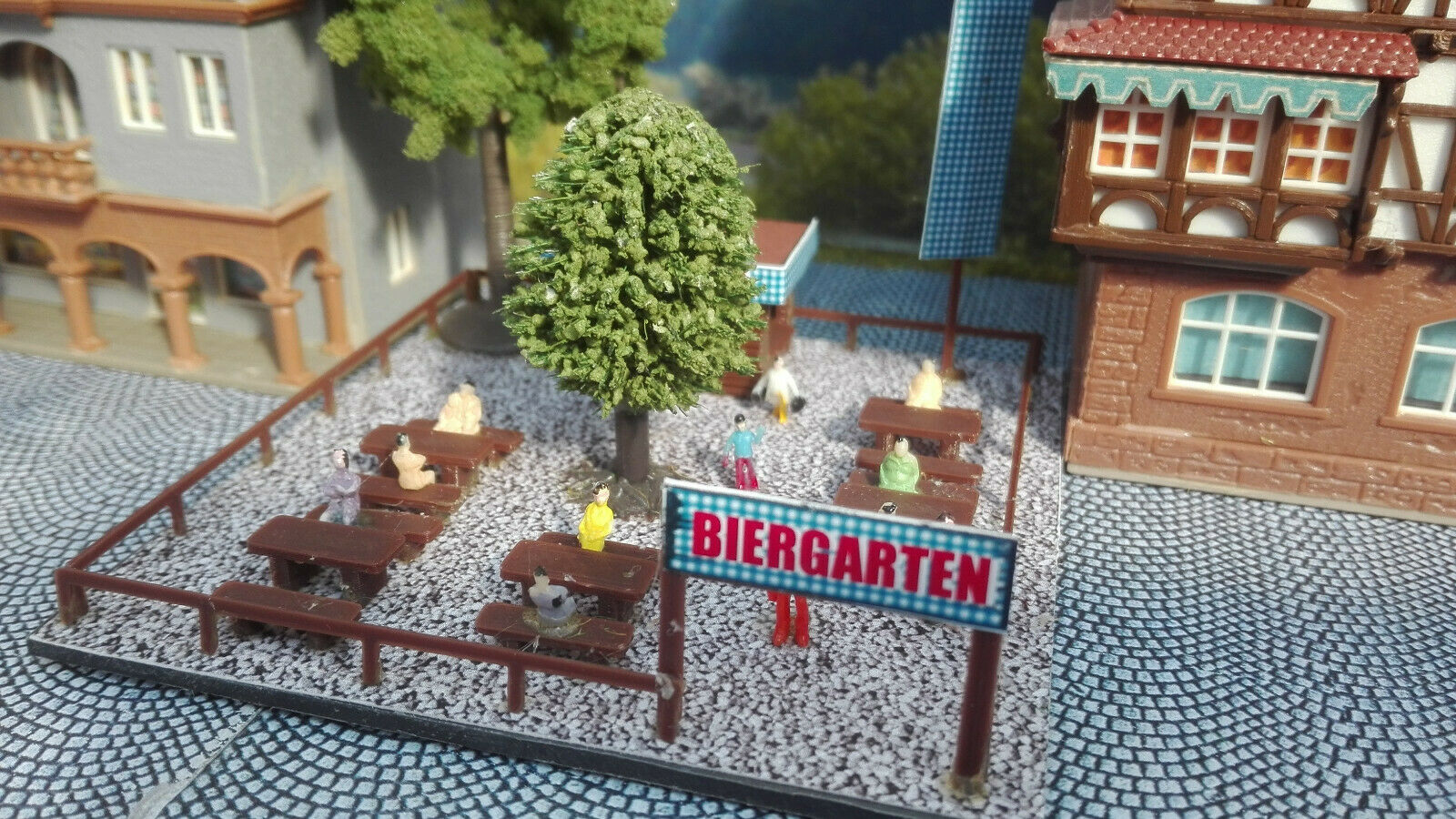 Biergarten | Bausatz | Spur N | 1:160