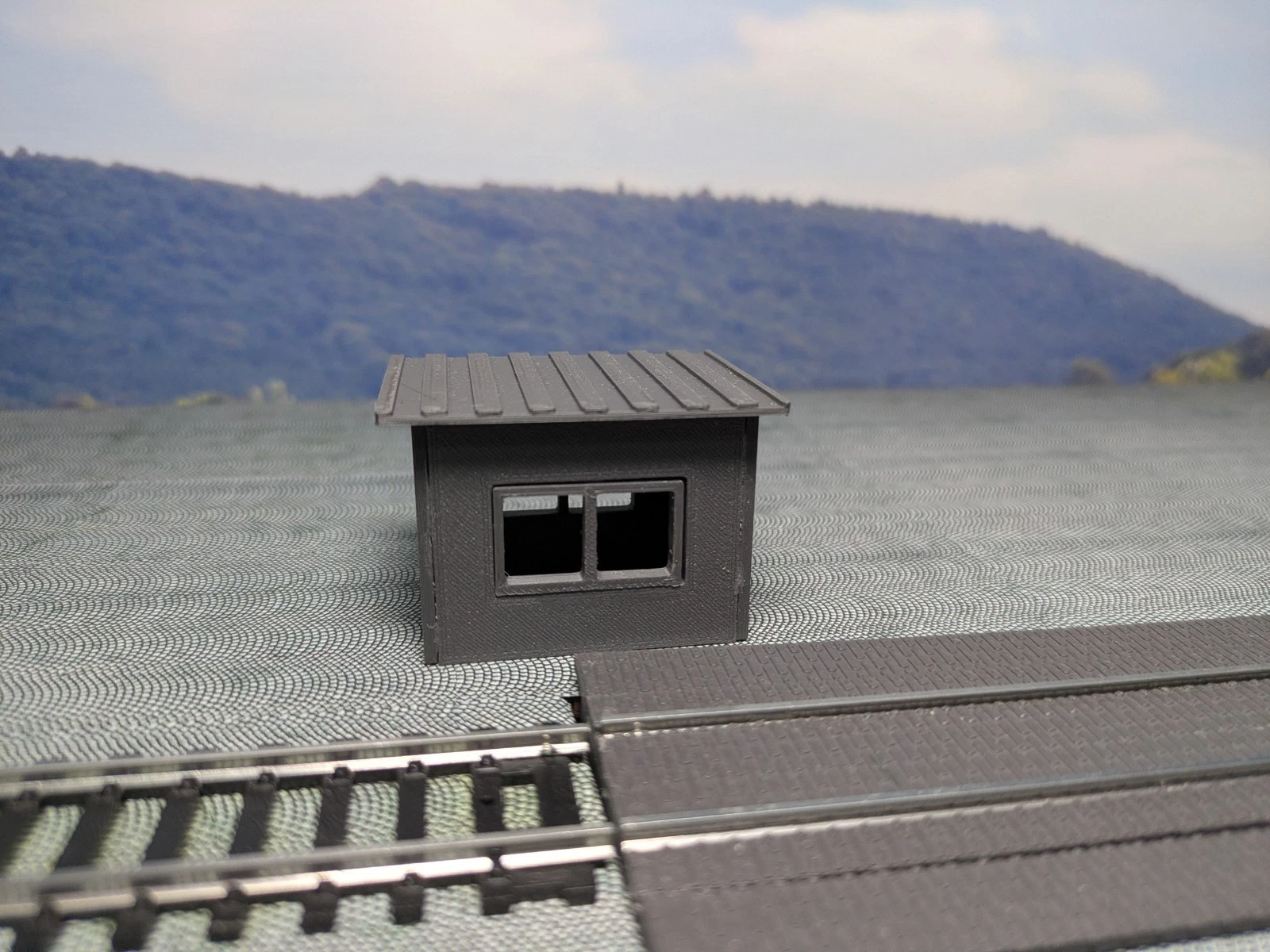 Waggonkippanlage mit Servoantrieb Bausatz Spur H0 1:87