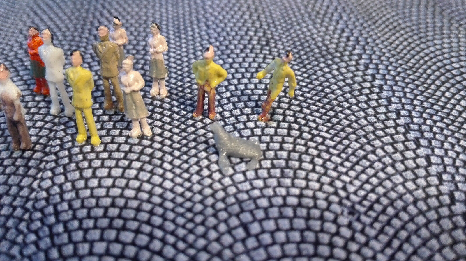 6 Seehunde | Spur H0 1:87 | Robben | Figuren | Meer | Tiere