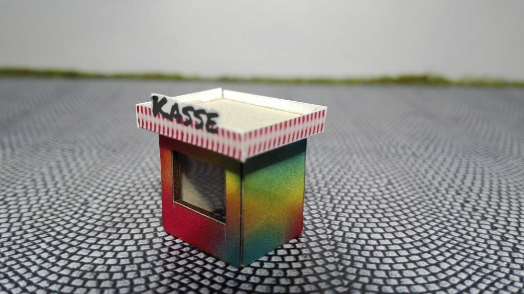 2 Kirmeskassen | Spur N 1:160 | Lasercut Bausatz