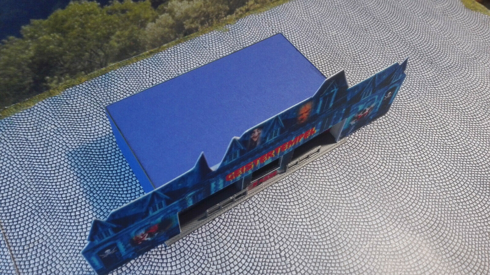 Geisterbahn Geistertempel | Spur N 1:160 | Lasercut | Kirmes | Fahrgeschäft