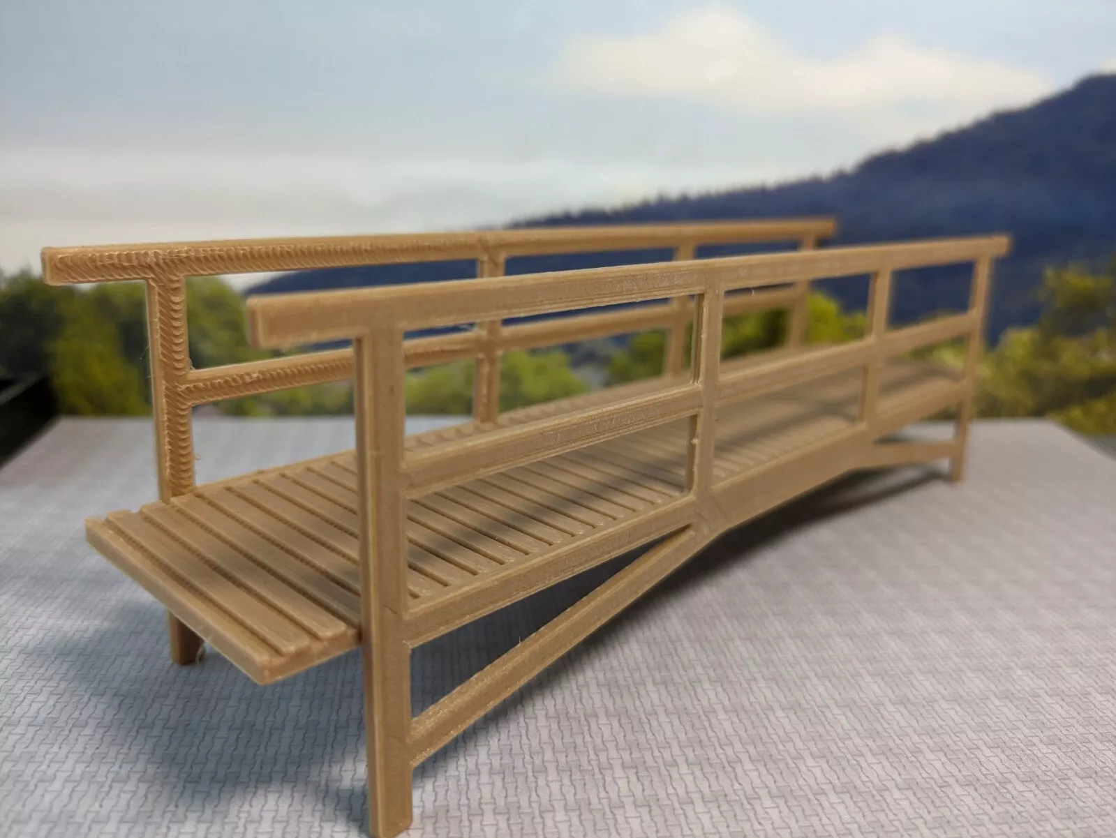 Fußgängerbrücke | Spur G | Brücke | Bausatz