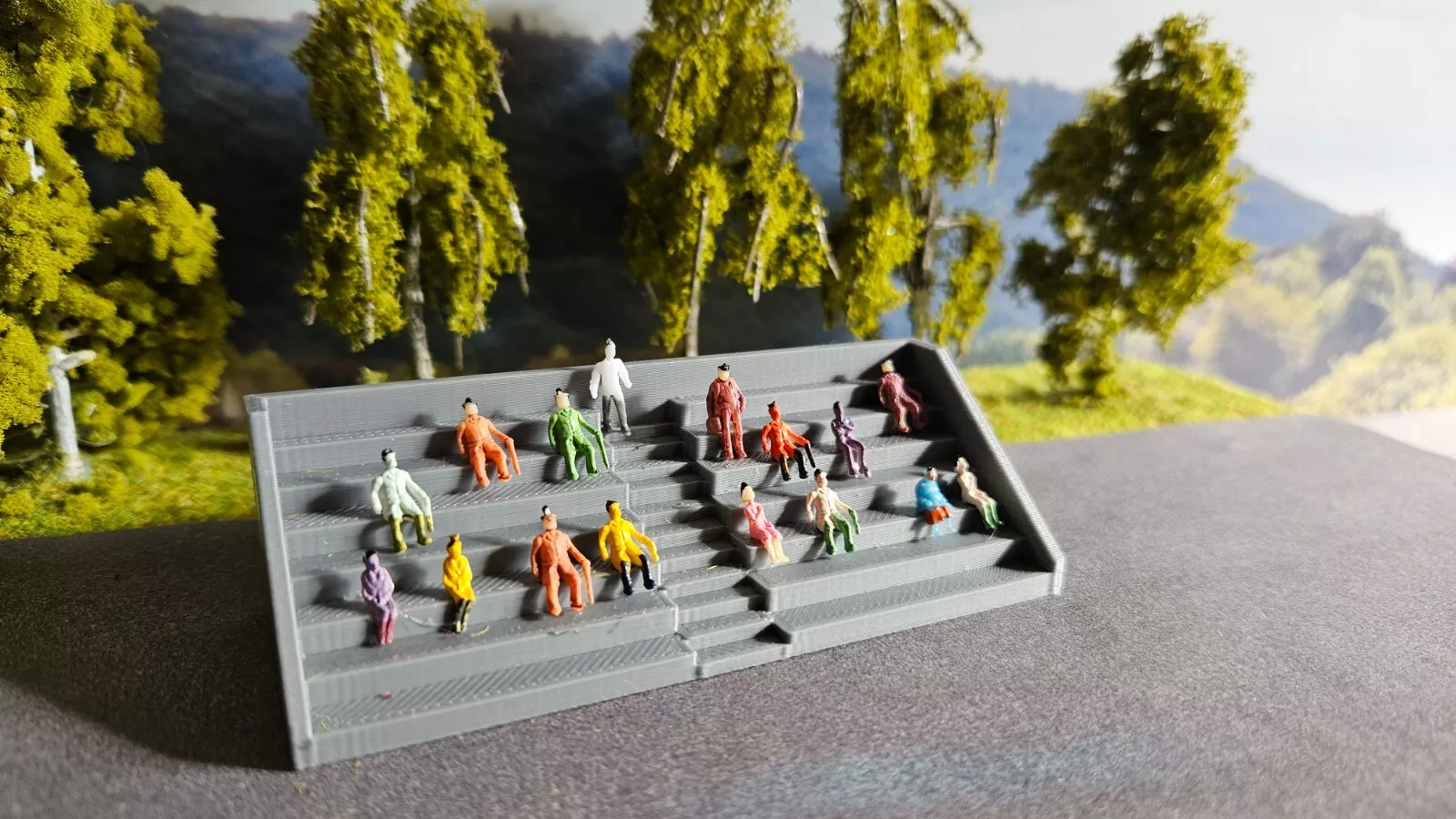 Tribüne | Spur N 1:160 