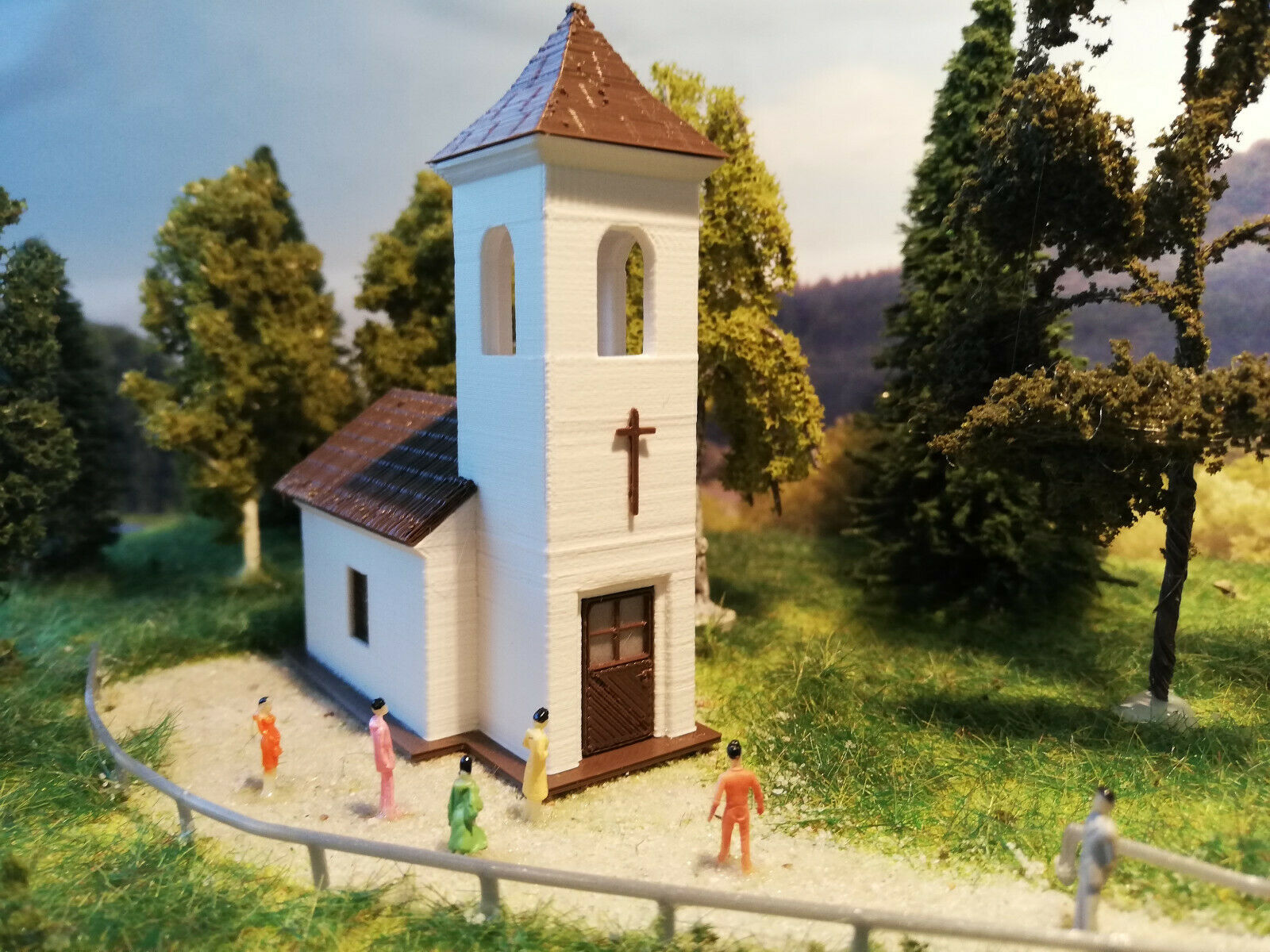 Kirche mit Sound | Fertigmodell mit Soundmodul | Spur N Glocken