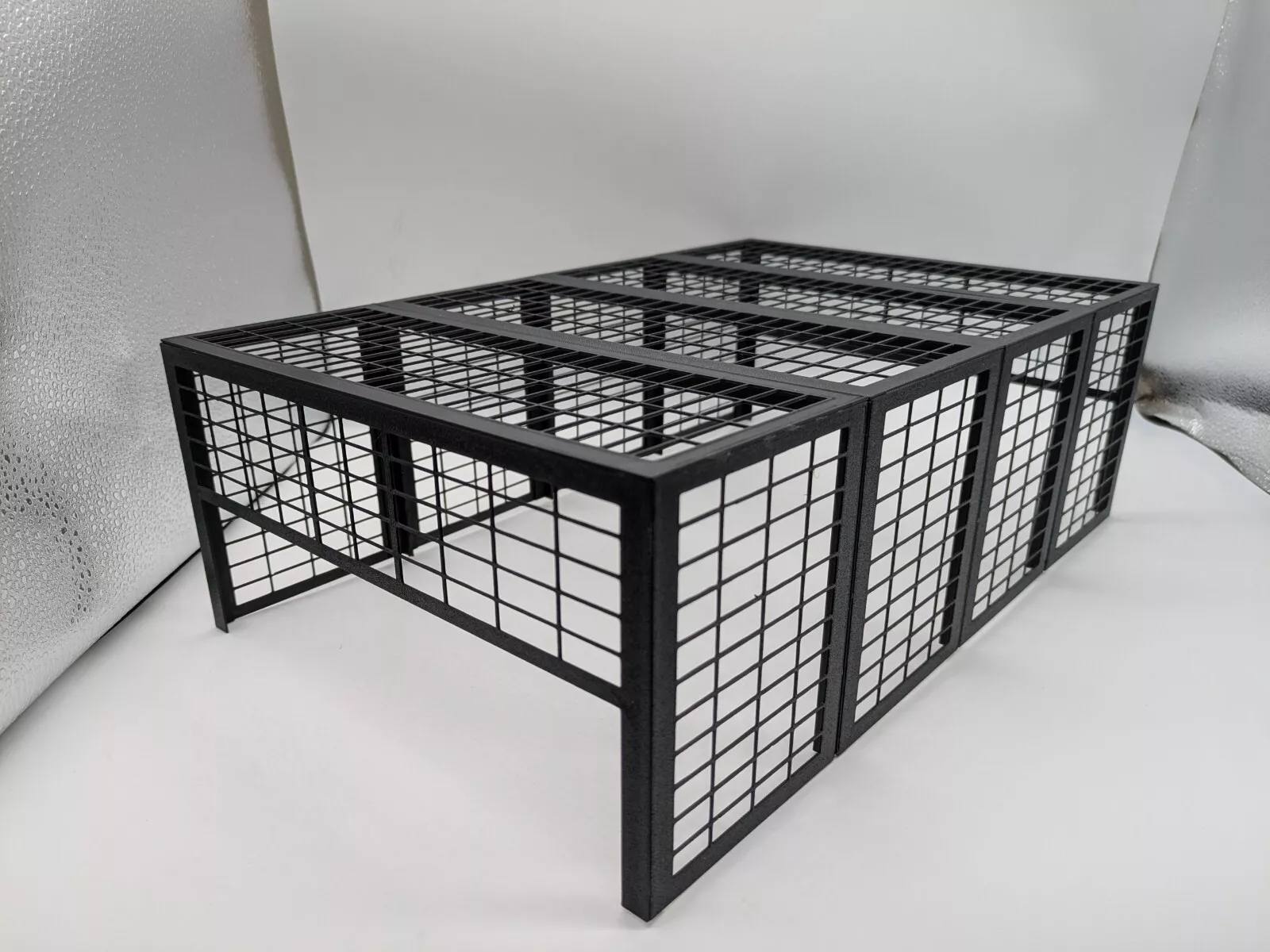 moderne Bahnsteighalle komplett Set incl. Verglasung Spur N | 1:160