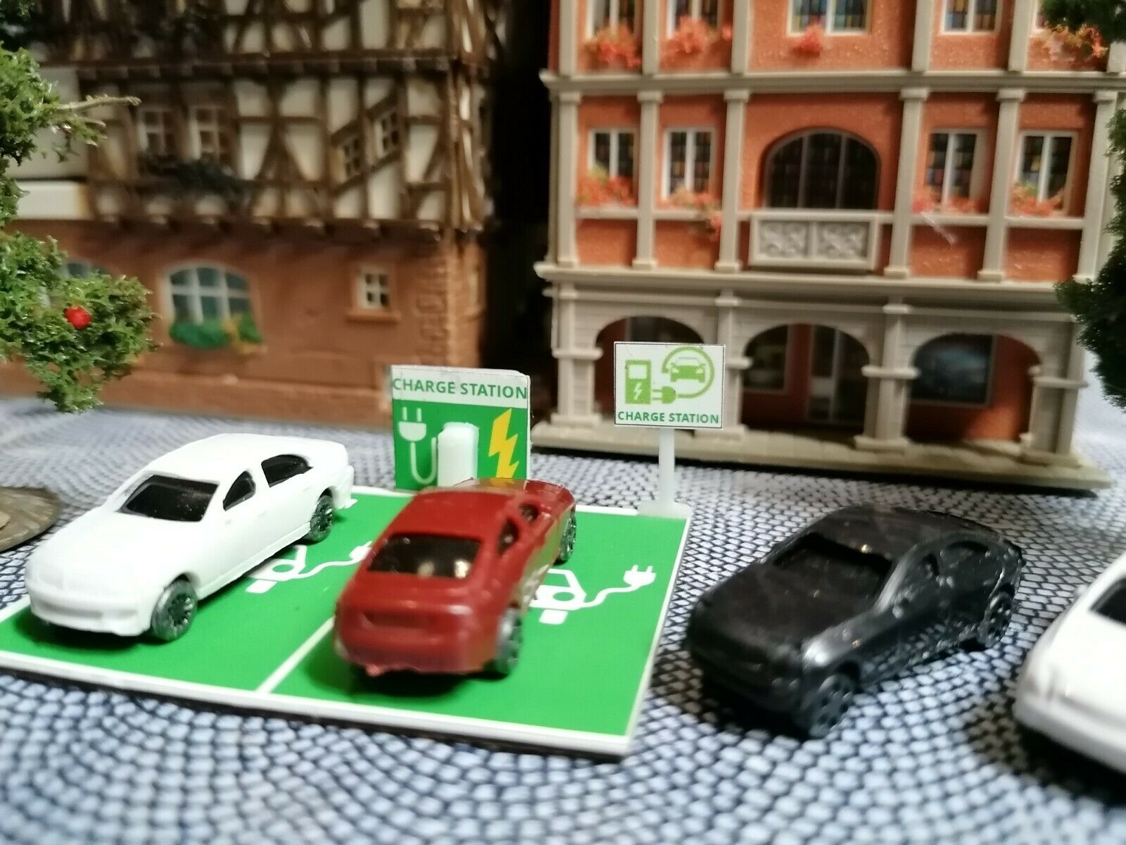 Electric Charging Station - Ladesäule für E-Auto | Spur N | 1:160