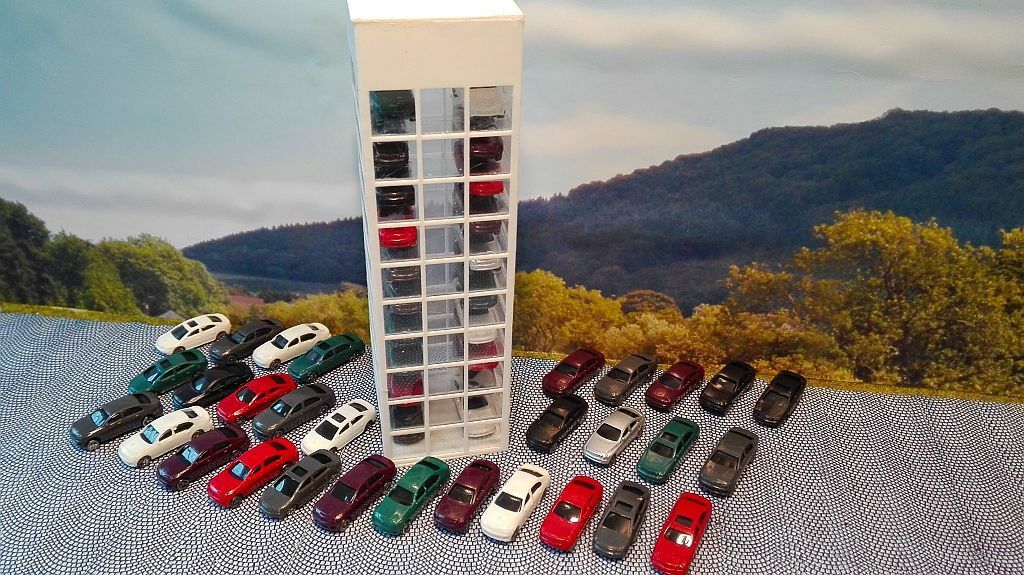 Autoturm | Bausatz | Spur N | Autohaus | 1:160
